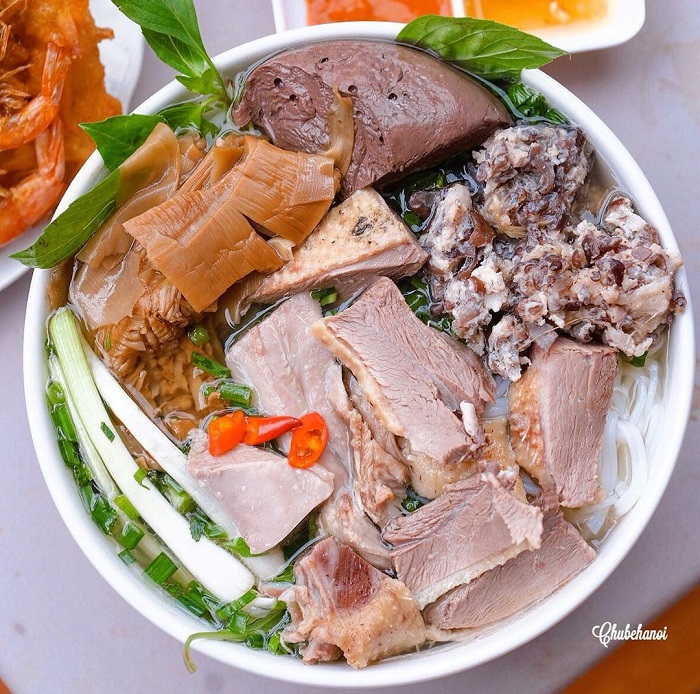 quán bún Hà Nội