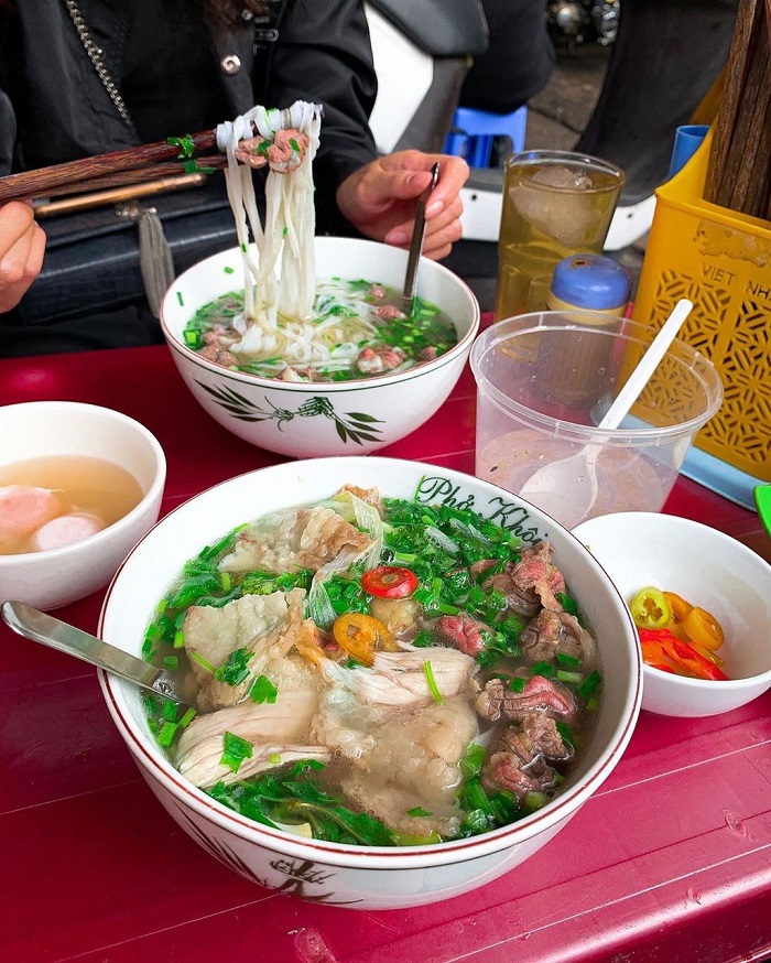 quán phở bò Hà Nội