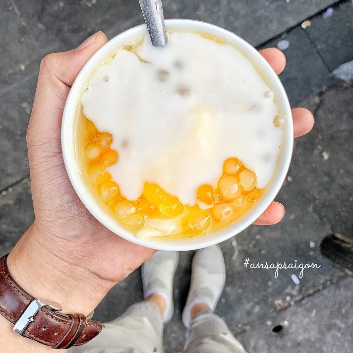 tàu hũ nóng Bùi Viện.
