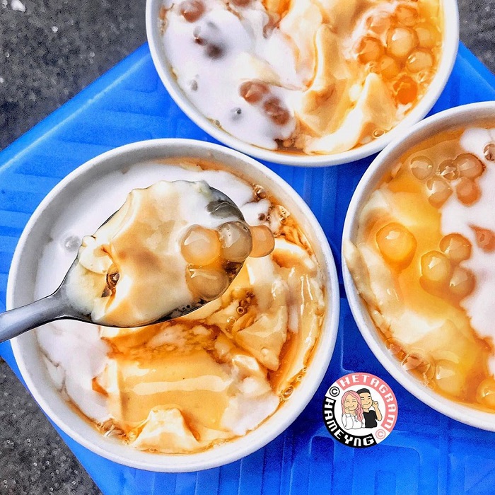 tàu hũ nóng Bùi Viện.