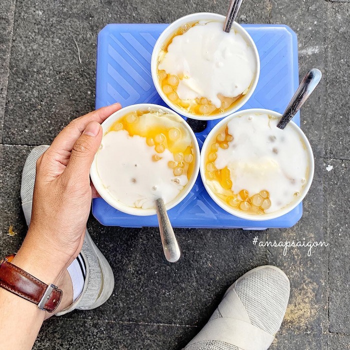 tàu hũ nóng Bùi Viện.