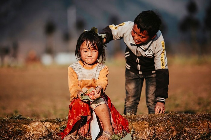 trẻ em hà giang
