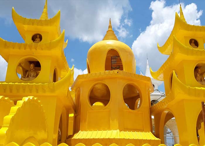 Khám phá ngôi chùa không nóc, không cột độc đáo ở Sài Gòn