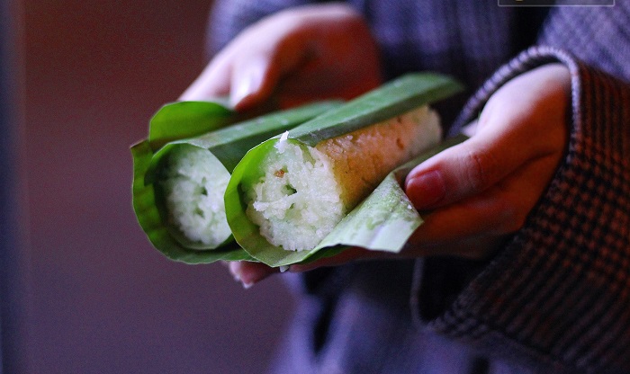 bánh ống lá dứa