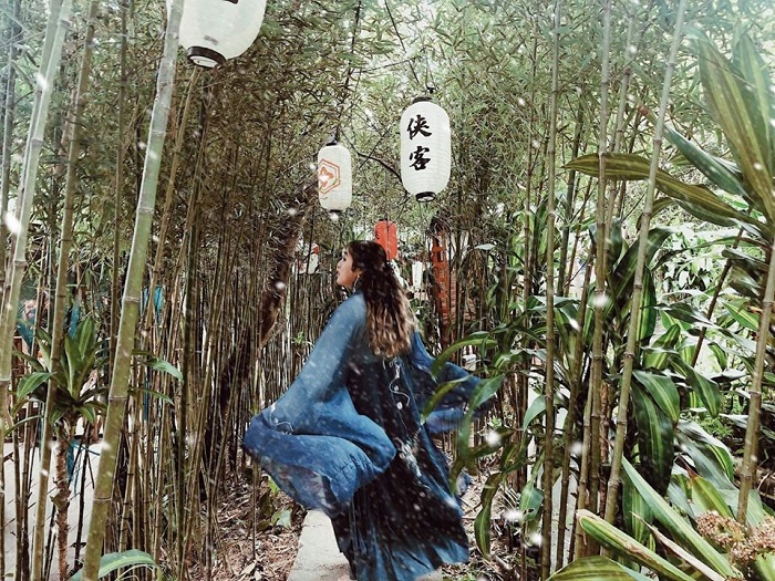 vườn tre ở miền Nam 