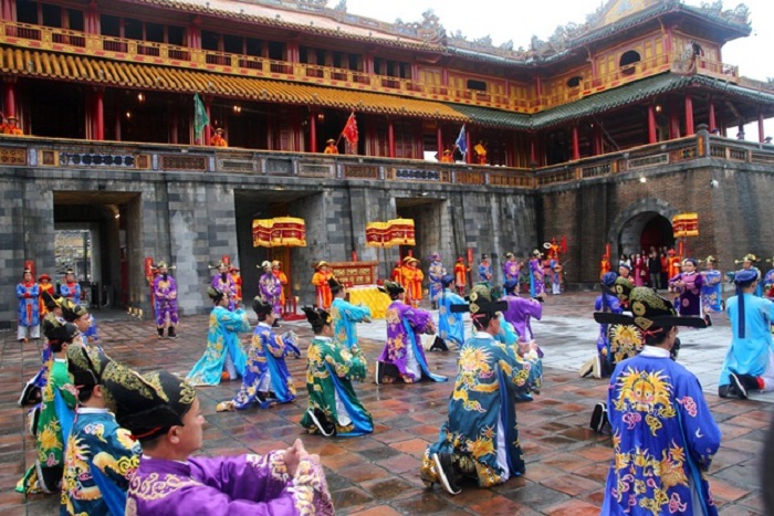 Sau Lễ Ban sóc (ban lịch năm mới) vừa diễn ra thành công vào ngày 1/1/2021 thành công, Trung tâm Bảo tồn Di tích Cố đô Huế sẽ tiếp tục tái hiện lại Lễ thiết triều hoành tráng của vua Nguyễn xưa
