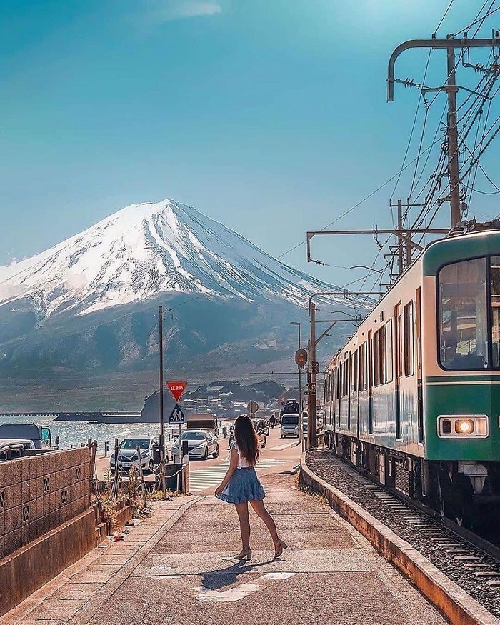 du lịch Nhật Bản bằng tàu hỏa
