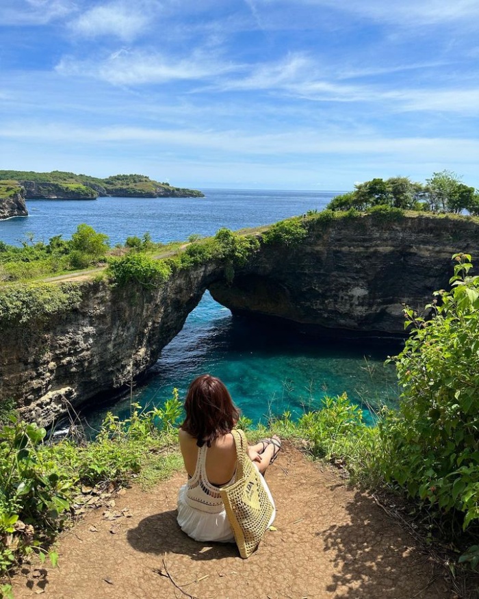 Chi Pu du xuân ở Bali