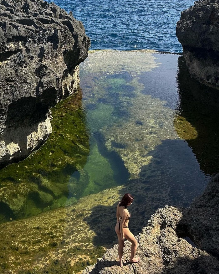 Chi Pu du xuân ở Bali Chi Pu du xuân ở Bali