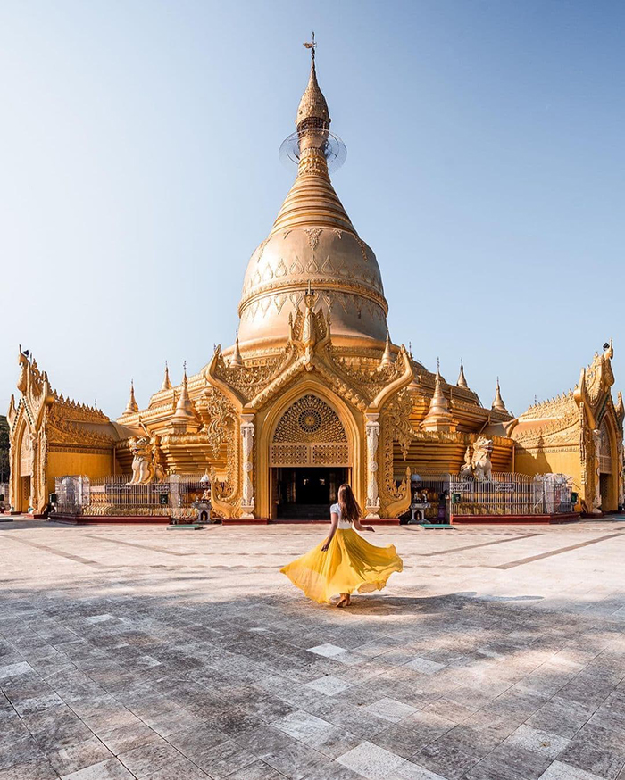 du lịch myanmar khám phá chùa Shwedagon