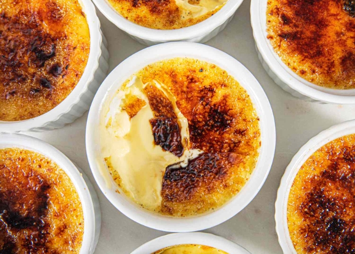 Du lịch Pháp - Crème brûlée là món kem cháy của Pháp
