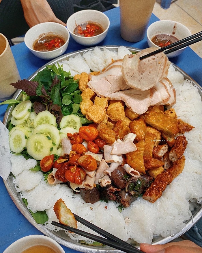 Bún đậu mắm tôm – món ăn đặc sản khi du lịch phố cổ Hà Nội