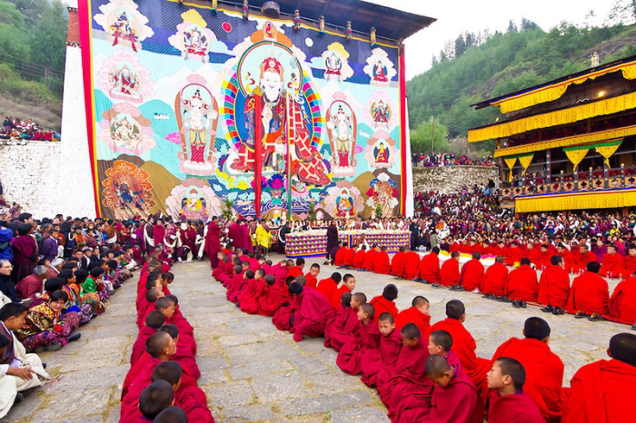 Du lịch Bhutan tham gia lễ hội