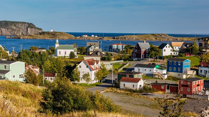 Trinity là một trong những thị trấn cổ nhất ở Canada được dựng nên từ thị trấn cảng trên bờ biển Newfoundland
