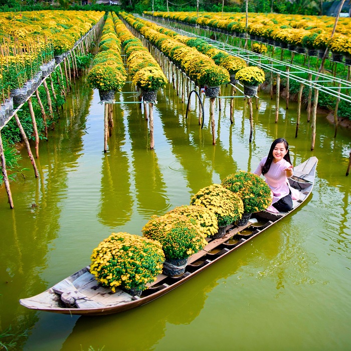 Làng hoa Sa Đéc cũng trải qua nhiều thăng trầm