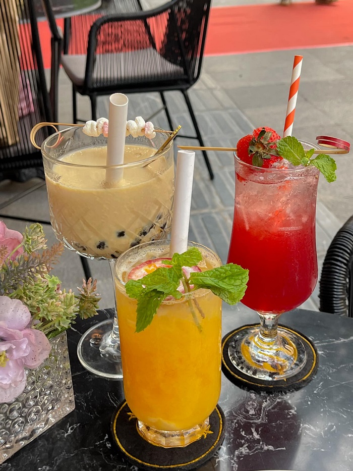 Quán cà phê view đẹp ở Quận Hoàn Kiếm Hà Nội có menu đồ uống cực đa dạng