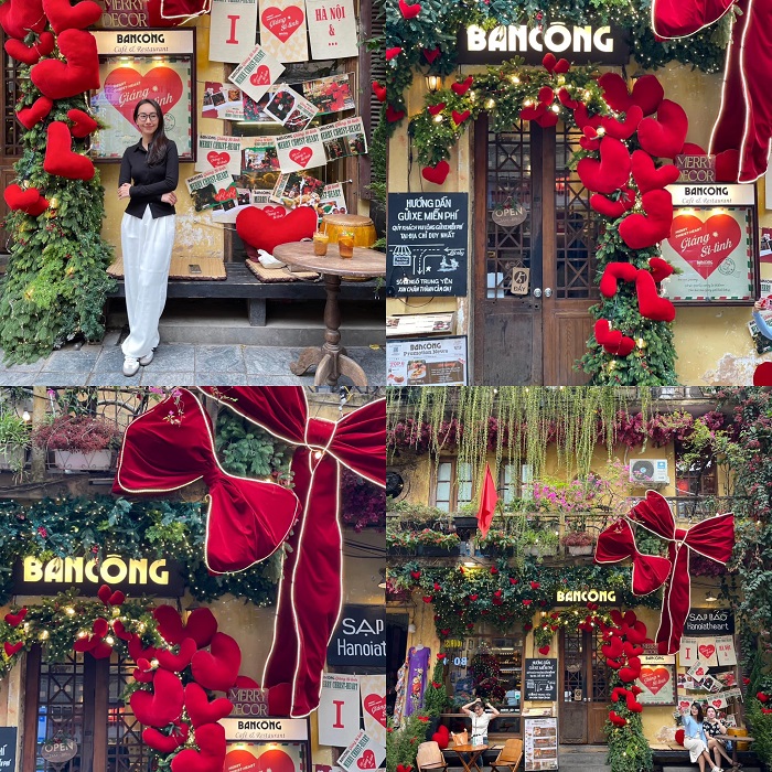 Một quán cà phê view đẹp ở Quận Hoàn Kiếm Hà Nội cho các nàng yêu hoa