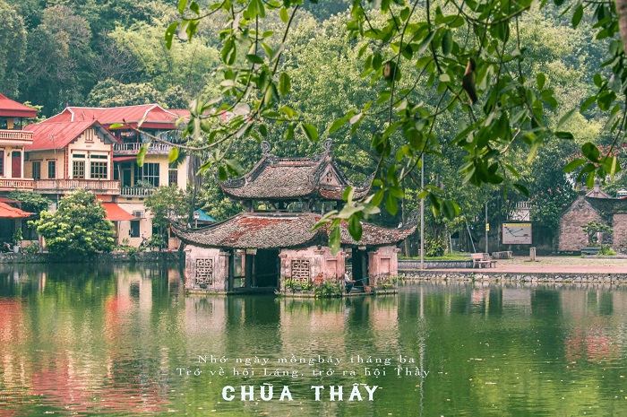 Vẻ đẹp bình dị của chùa Thầy - ngôi chùa thiêng nổi tiếng ở Hà Nội