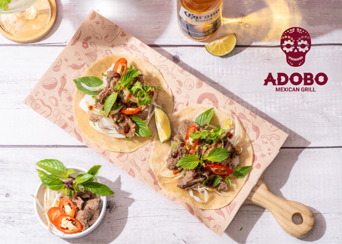 Adobo Mexican Grill - một trong những quán ăn mở xuyên Tết ở Đà Nẵng được nhiều thực khách lựa chọn vào dịp Lễ