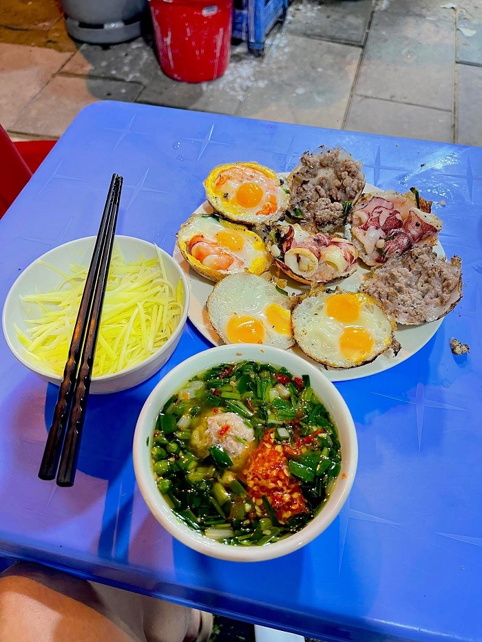 Quán bánh căn ngon ở Nha Trang với thực đơn đa dạng