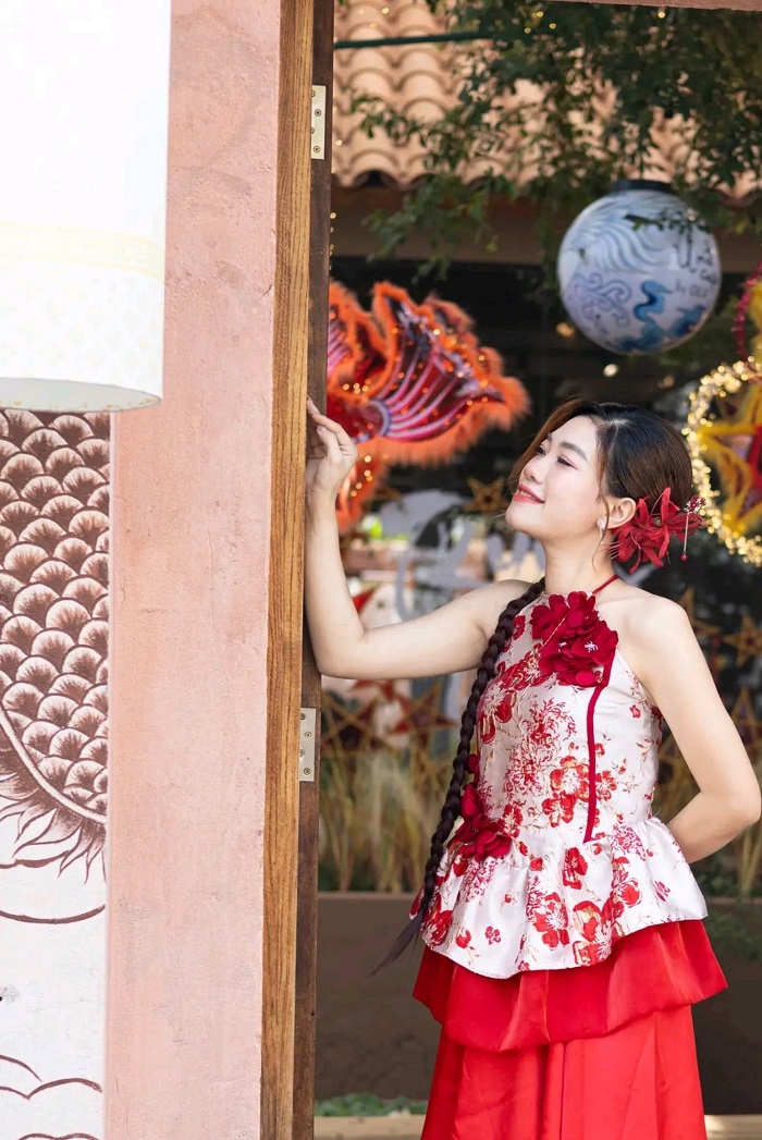 Quán cà phê trang trí Tết ở Nha Trang góc nào lên ảnh cũng xinh cũng đẹp