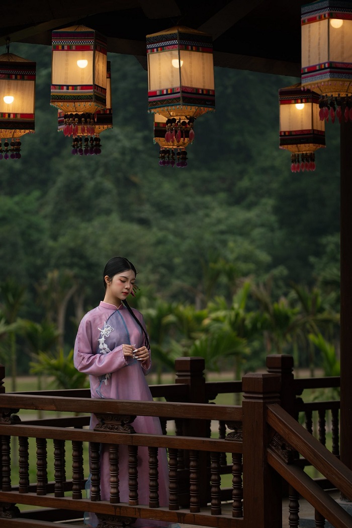 Điểm check in mới ở Ninh Bình dịp Tết  trang trí rất nhiều tiểu cảnh để các nàng chụp ảnh