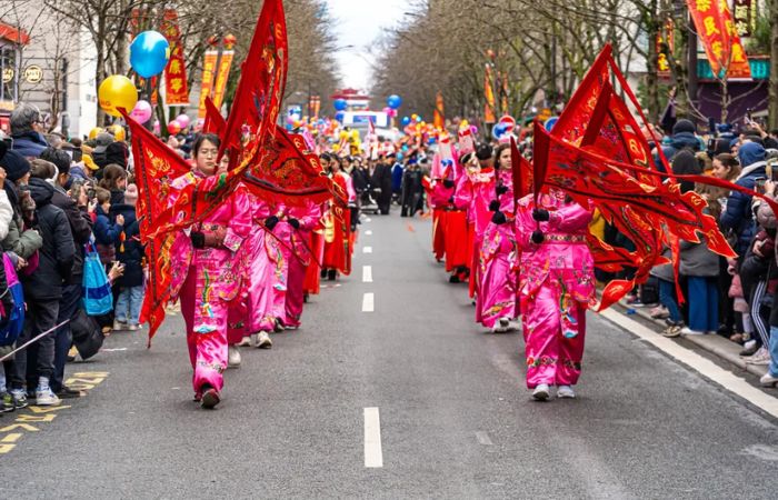 Các lễ hội ở quận 13 rất thu hút sự chú ý của du khách du lịch tết ở Pháp 