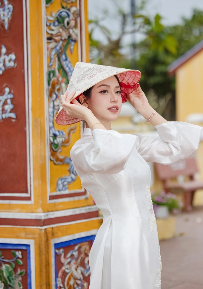 Hoa hậu Quốc tế Huỳnh Thị Thanh Thủy trở thành Đại sứ du lịch của thành phố Đà Nẵng. Ảnh: Internet.