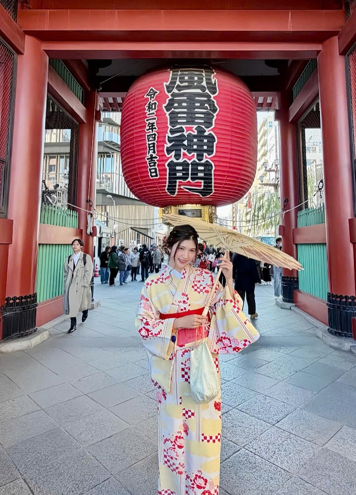 Ngôi chùa đẹp ở Nhật Bản với chiếc đèn lồng đỏ đặc trưng