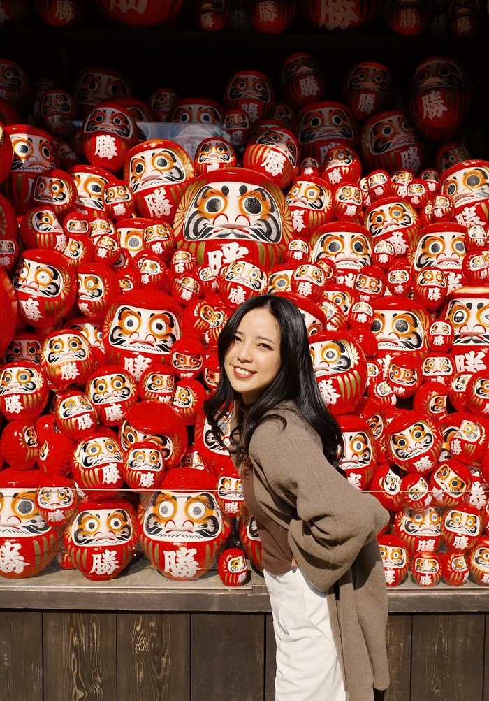 Ngôi chùa đẹp ở Nhật Bản Katsuoji nổi tiếng với những chú búp bê may mắn