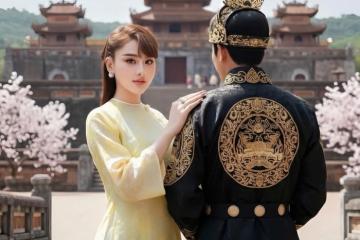 Lâm Khánh Chi khoe nhan sắc "nàng thơ" với loạt áo dài du xuân nhiều màu sắc