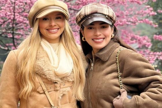 Top 2 Miss Cosmo 2025 “gây sốt” khi check-in Sa Pa