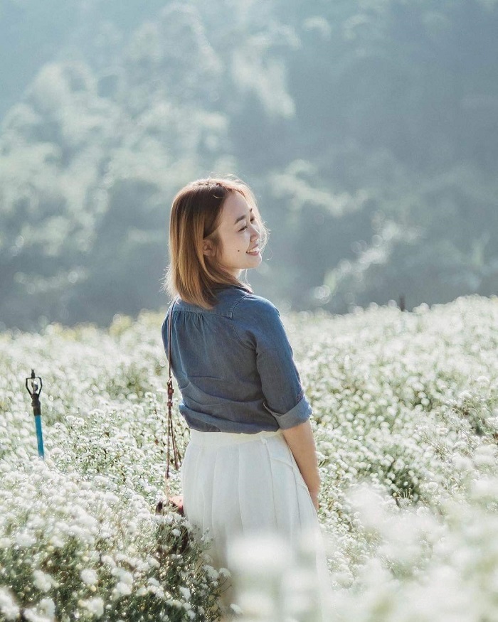 Ban Om Long là một trong những vườn hoa đẹp nhất Chiang Mai hấp dẫn du khách