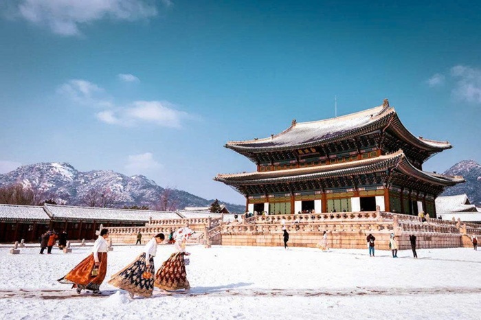 Mô tả mùa đông ở Seoul