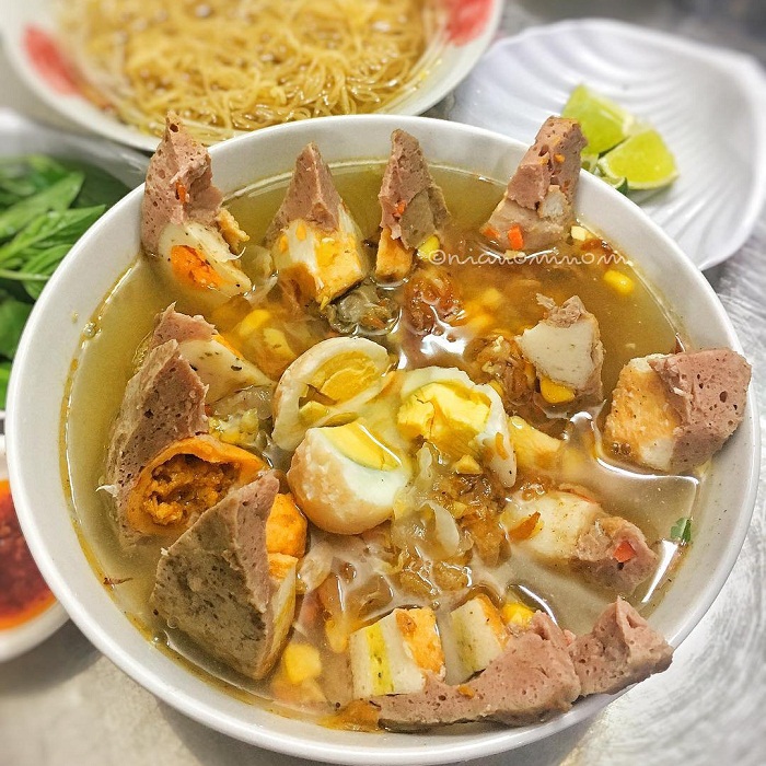 món bò viên ở TP HCM