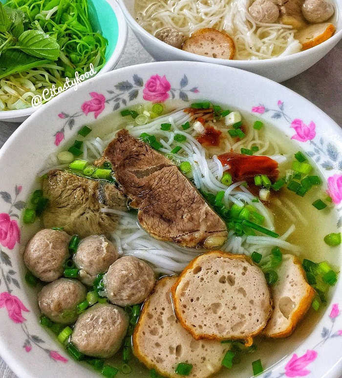 món bò viên ở TP HCM