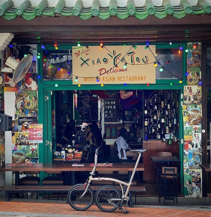 MC Hoàng Oanh khám phá Singapore