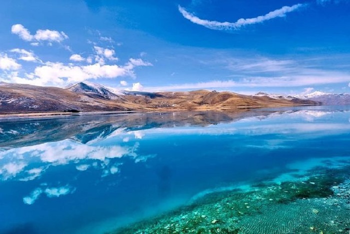 du lịch Tây Tạng - hồ Yamdrok