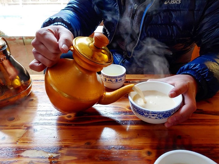 du lịch Tây Tạng - sữa chua