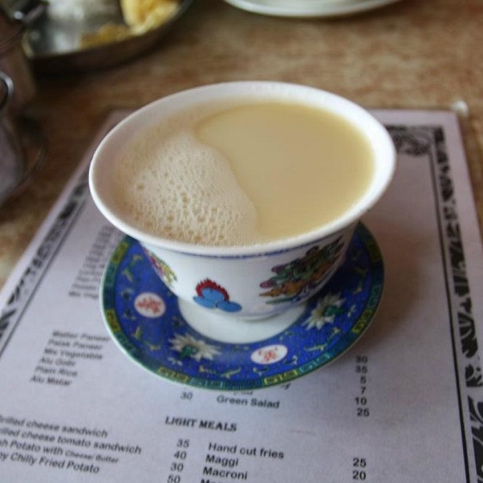 du lịch Tây Tạng - trà bơ