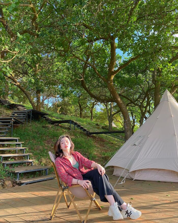 Rời thành phố ‘chật chội, náo nức’ và tìm về vùng xanh thanh bình tại khu cắm trại Tropical EGlamping Đồng Nai