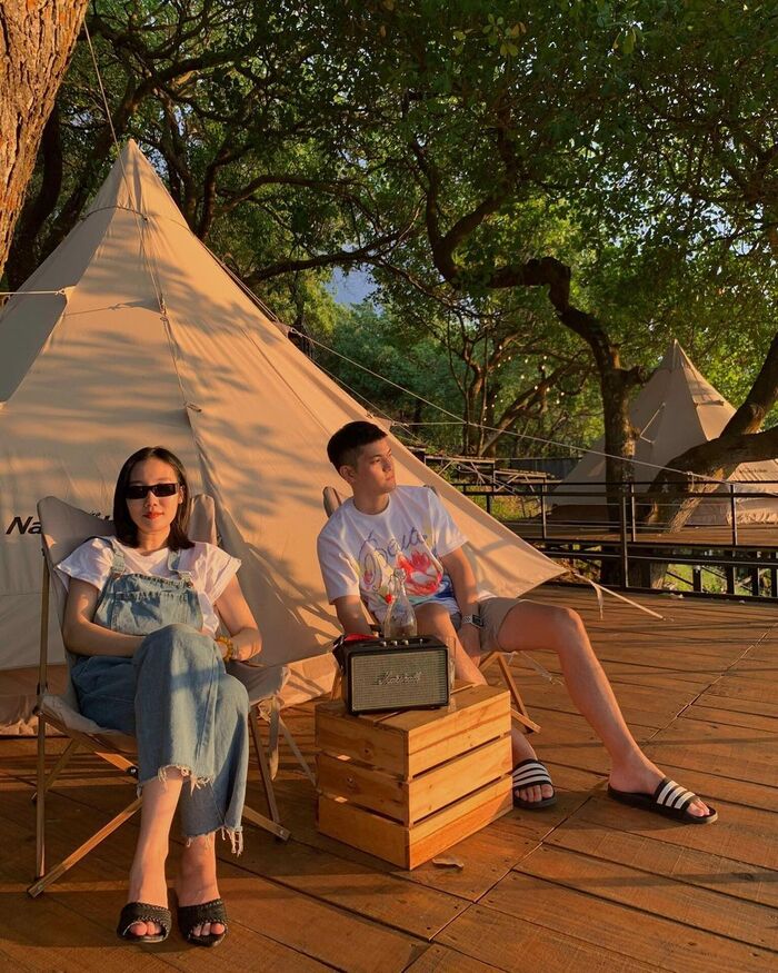 Rời thành phố ‘chật chội, náo nức’ và tìm về vùng xanh thanh bình tại khu cắm trại Tropical EGlamping Đồng Nai