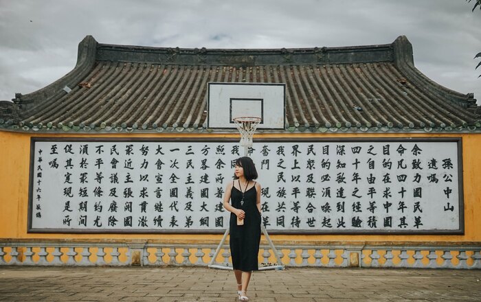 sân bóng trở thành địa điểm sống ảo nổi tiếng ở Hội An