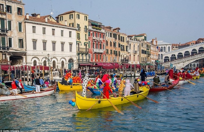 lễ hội hóa trang Venice