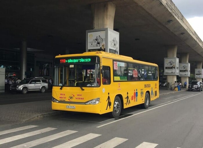Tổng hợp các tuyến xe bus đi sân bay Tân Sơn Nhất