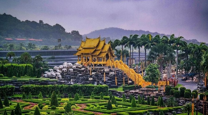 vườn nhiệt đới Nong Nooch Thái Lan