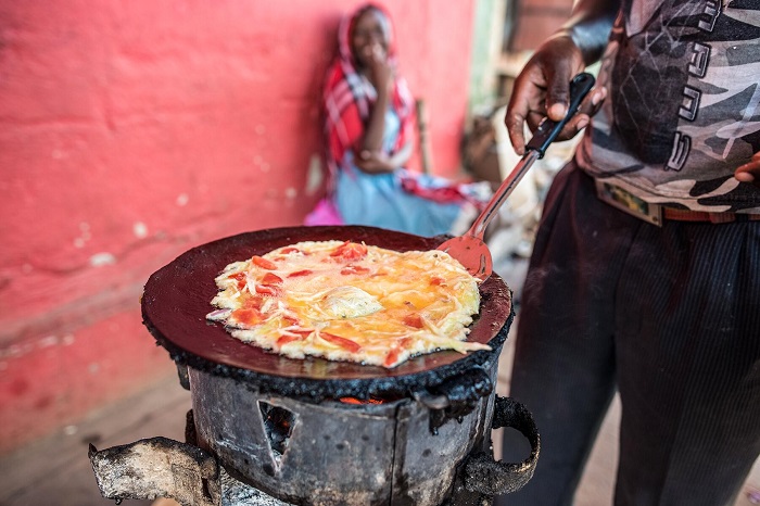 Món ăn đường phố Uganda