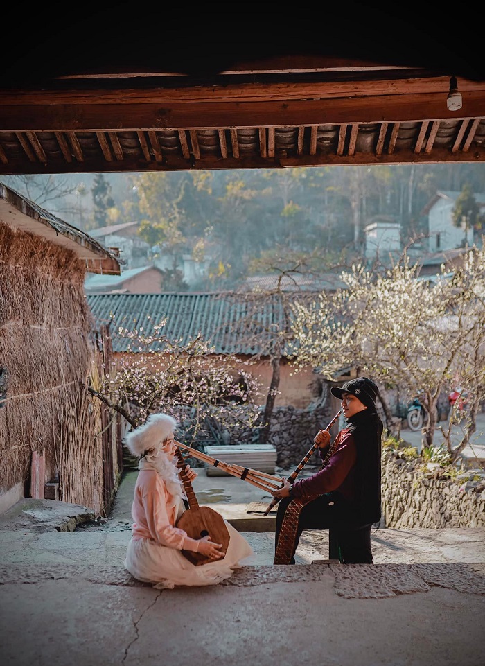 Bản Lao Xa Hà Giang là điểm du lịch mùa xuân lý tưởng