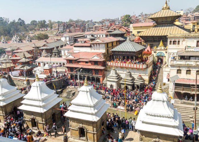 Du lịch Nepal - Ngôi đền Shri Pashupatinath là ngôi đền thiêng liêng tại Nepal