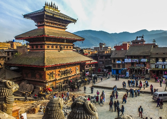 Du lịch Nepal - Thung lũng Kathmandu là một khu phố cổ tại Nepal